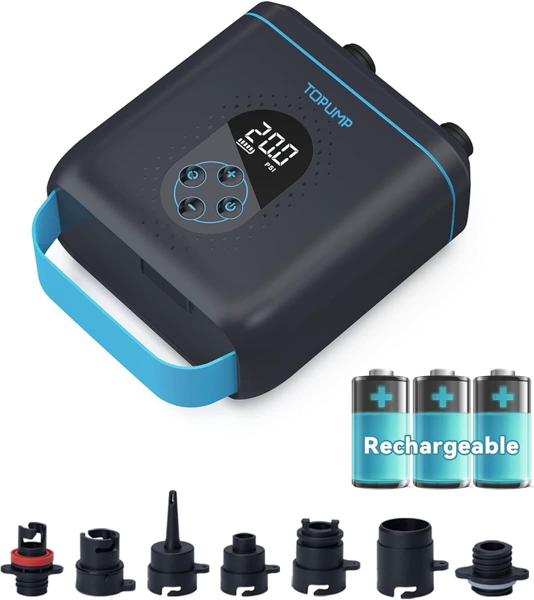 Elektrische SUP pomp 20PSI met Auto Off voor Paddle