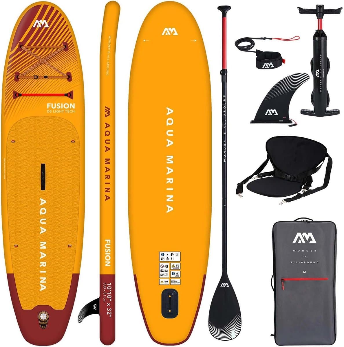 Opblaasbaar SUP voor Stand Up Paddle Compleet met, 330×81 cm