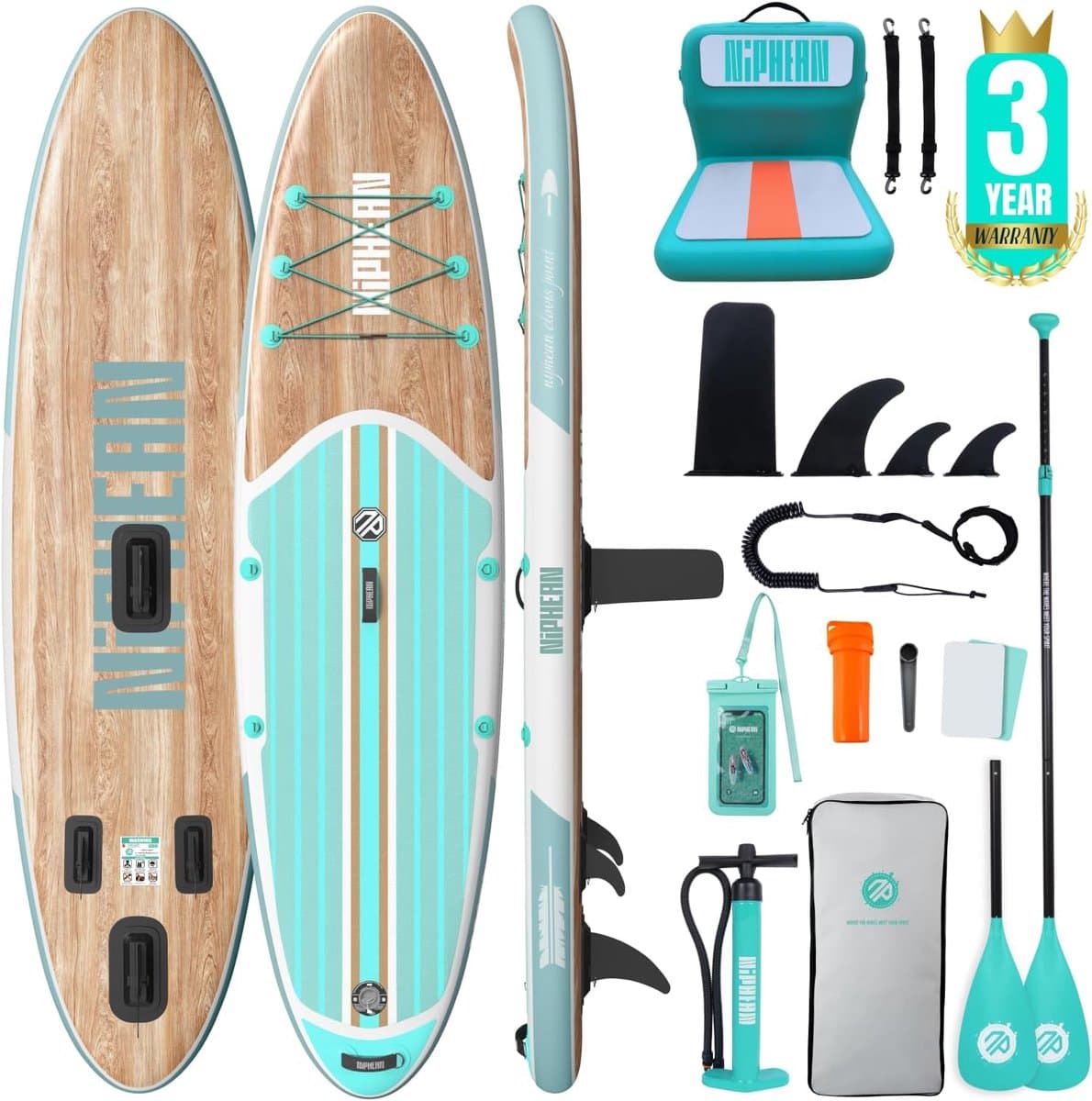Niphean SUP with Seat and Accessories, Stand Up, 320 cm, max 200 kg