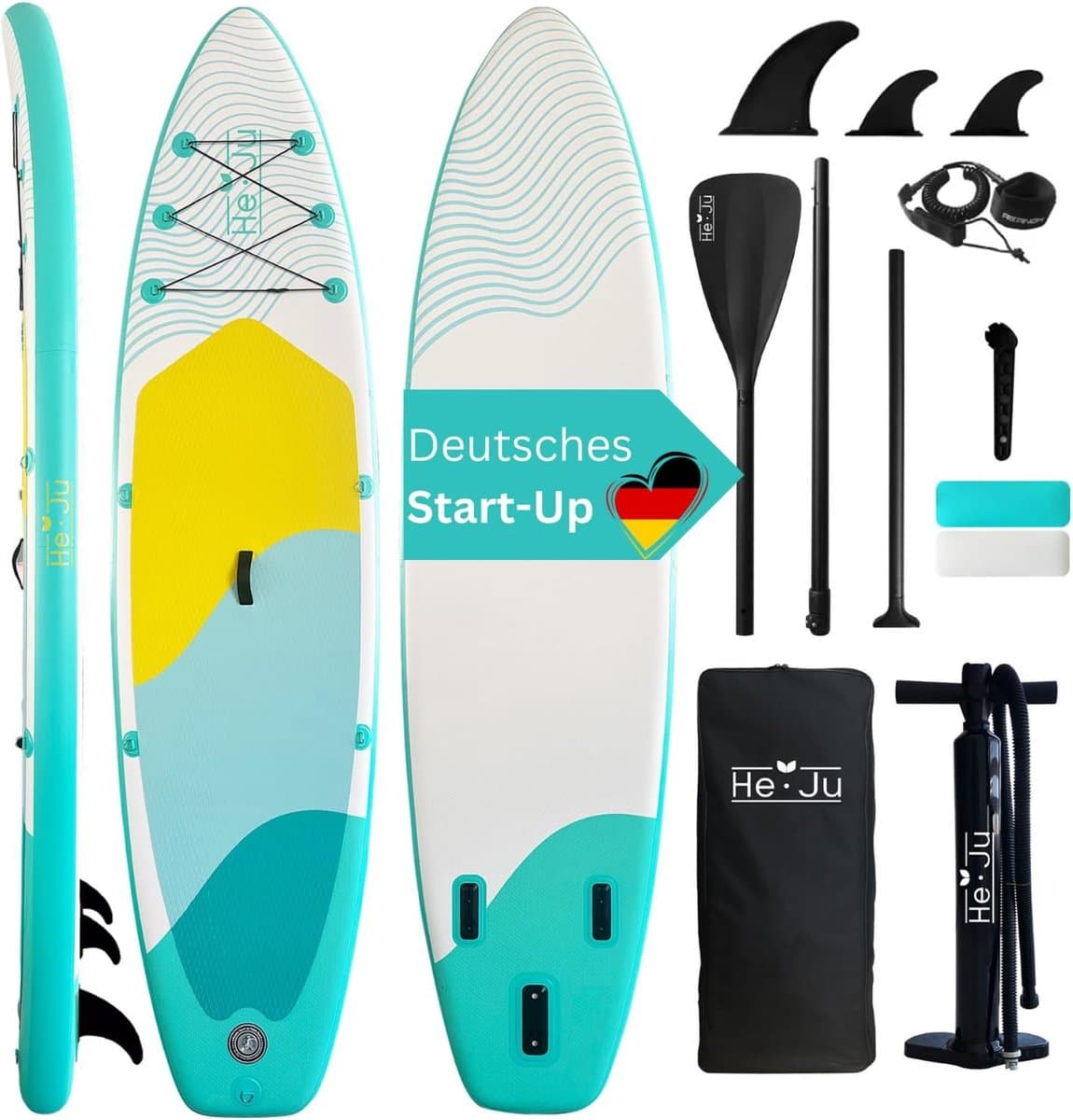 Opblaasbaar SUP Stand Up Ideaal voor Beginners en, 335×84 cm
