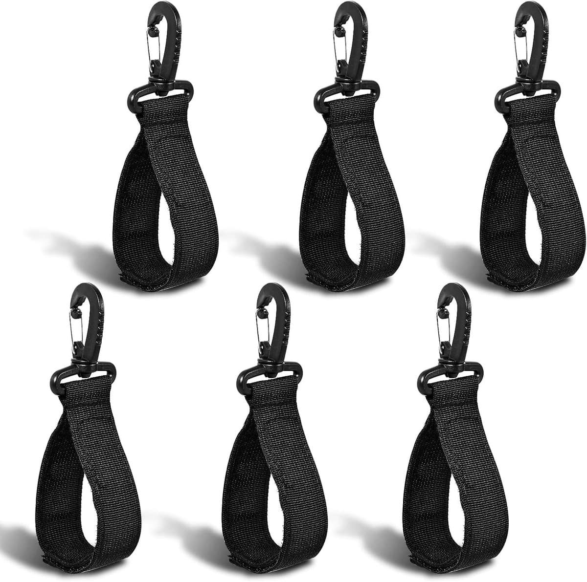 Onbekend 6 Stuks Paddle Clips voor Kajak, Nylon Beschermers voor
