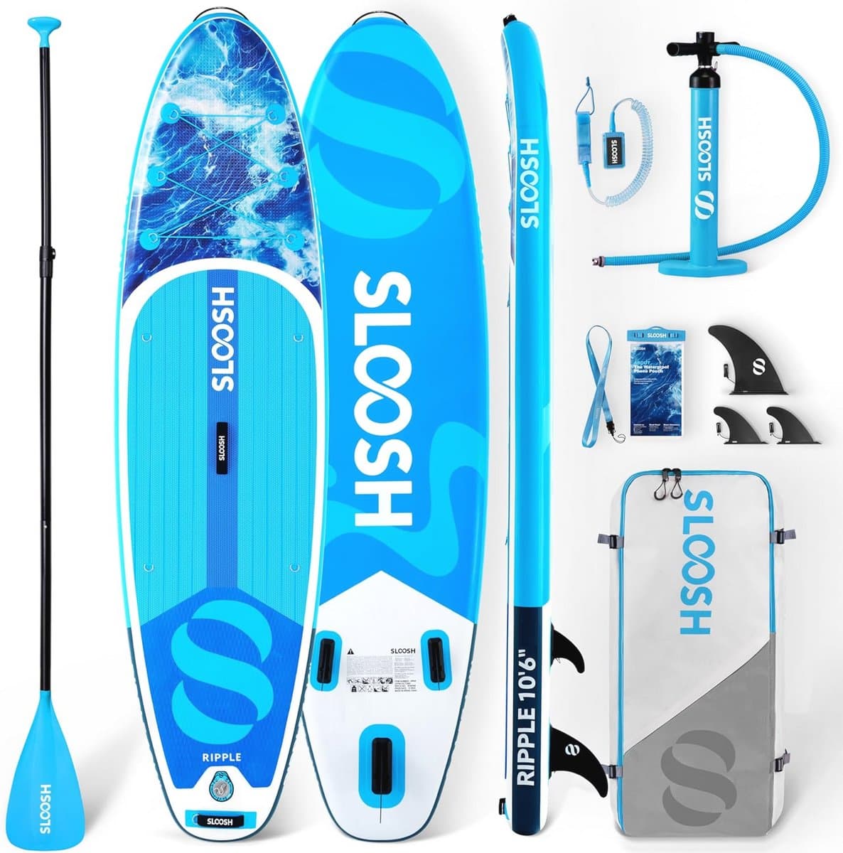Allround SUP 10'6" voor een ultieme waterervaring, 10.5'