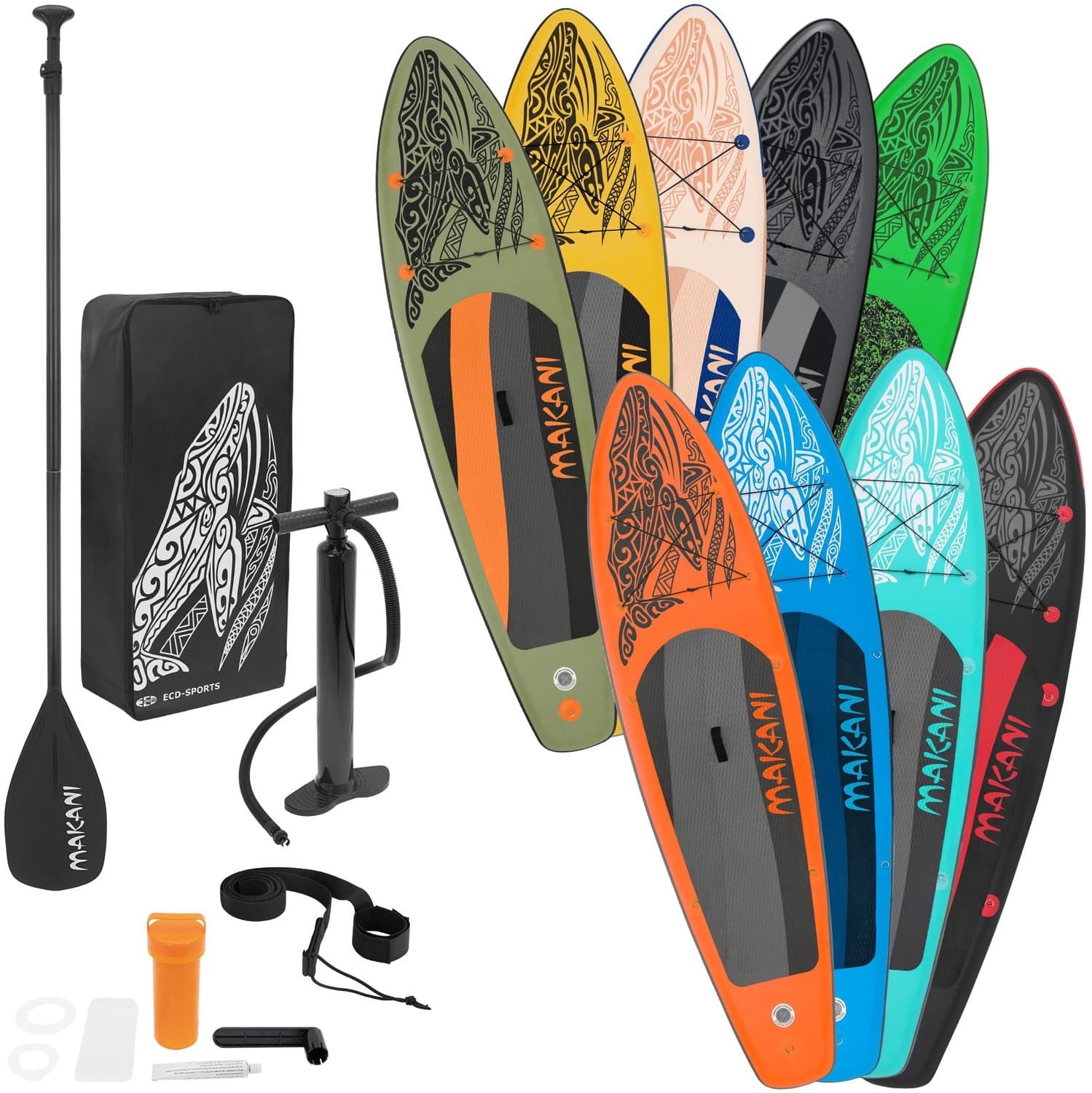 Opblaasbaar SUP Turquoise Allround Peddelboard, 320 cm