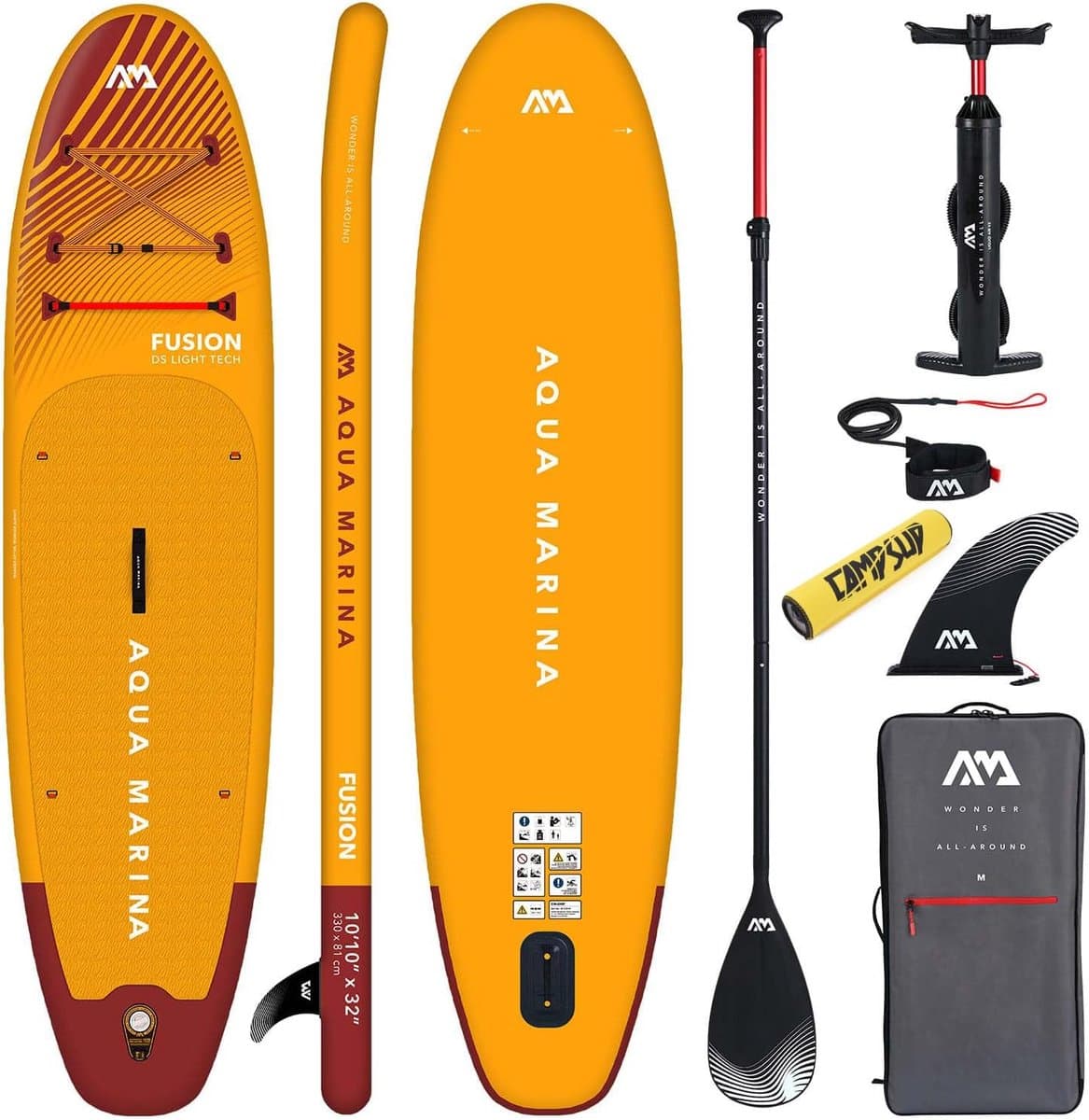 SUP met aluminium paddle Inclusief rugzak, 330 cm