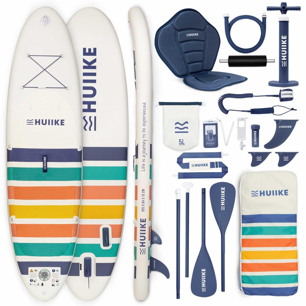 SnelShoppen SUP, Vinnen Uitstekende Stabiliteit, 305×84 cm