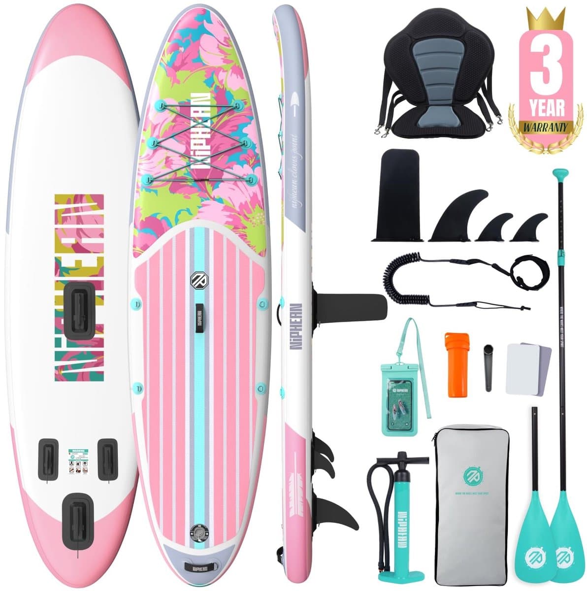 Solidchoice SUP met Stoel en Accessoires voor 2 Personen