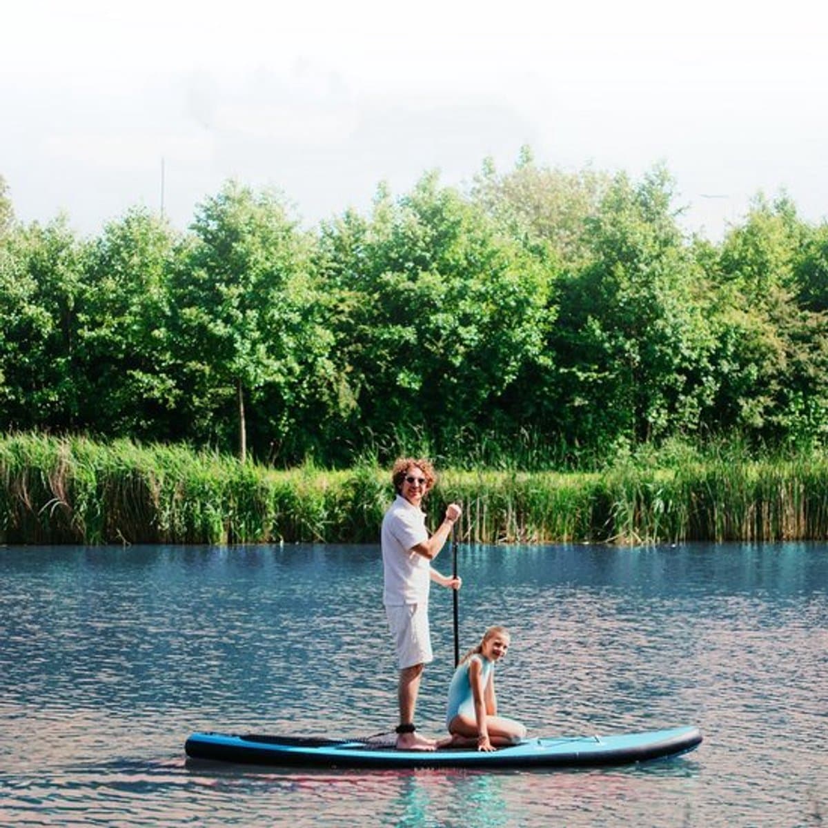Opblaasbare SUP PVC & EVA, 320×84 cm, max 150 kg