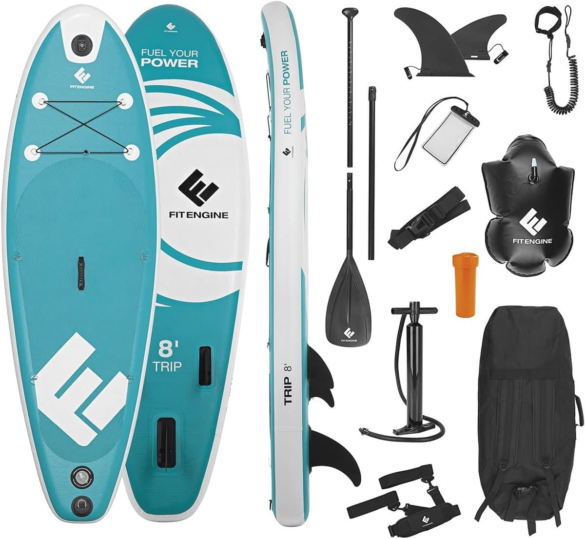Opblaasbaar SUP board voor volwassenen ideale stand