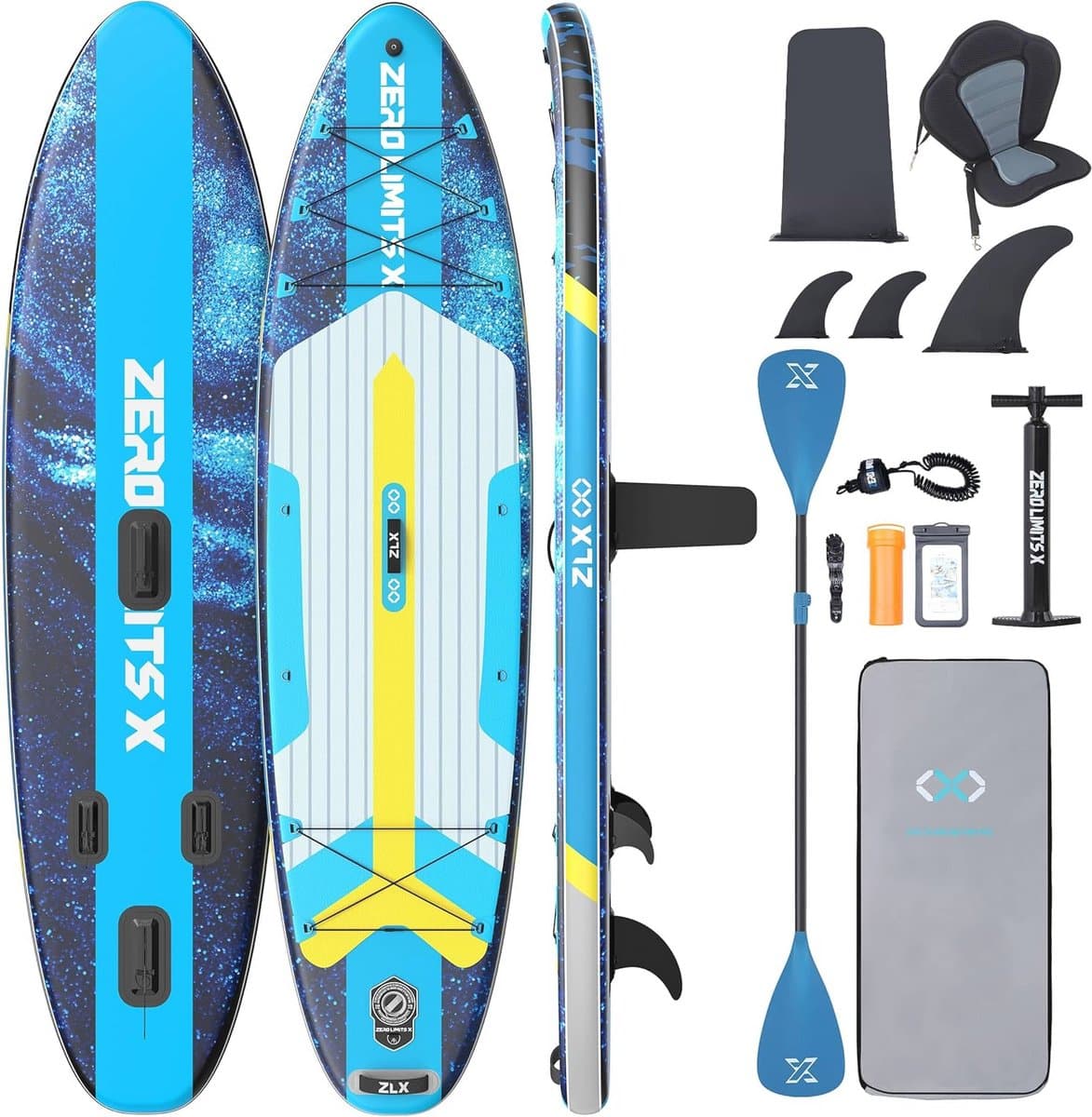 Opblaasbaar SUP board met zitting, stabiel en, 320 cm