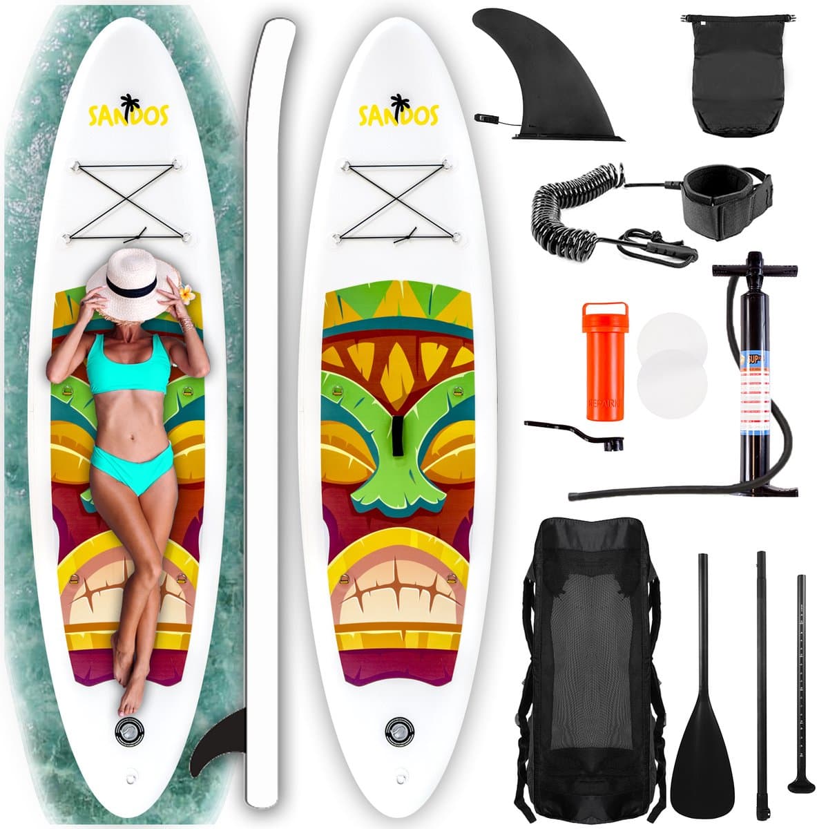 Sandos GreenTotem SUP Dwf Technologie, 305 cm