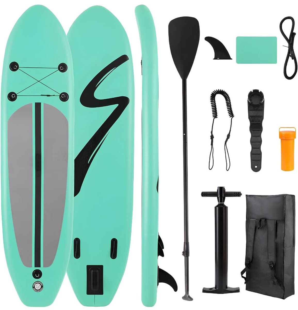 Jcp® SUP Drijvende Peddel Lichtgroen, 305 cm
