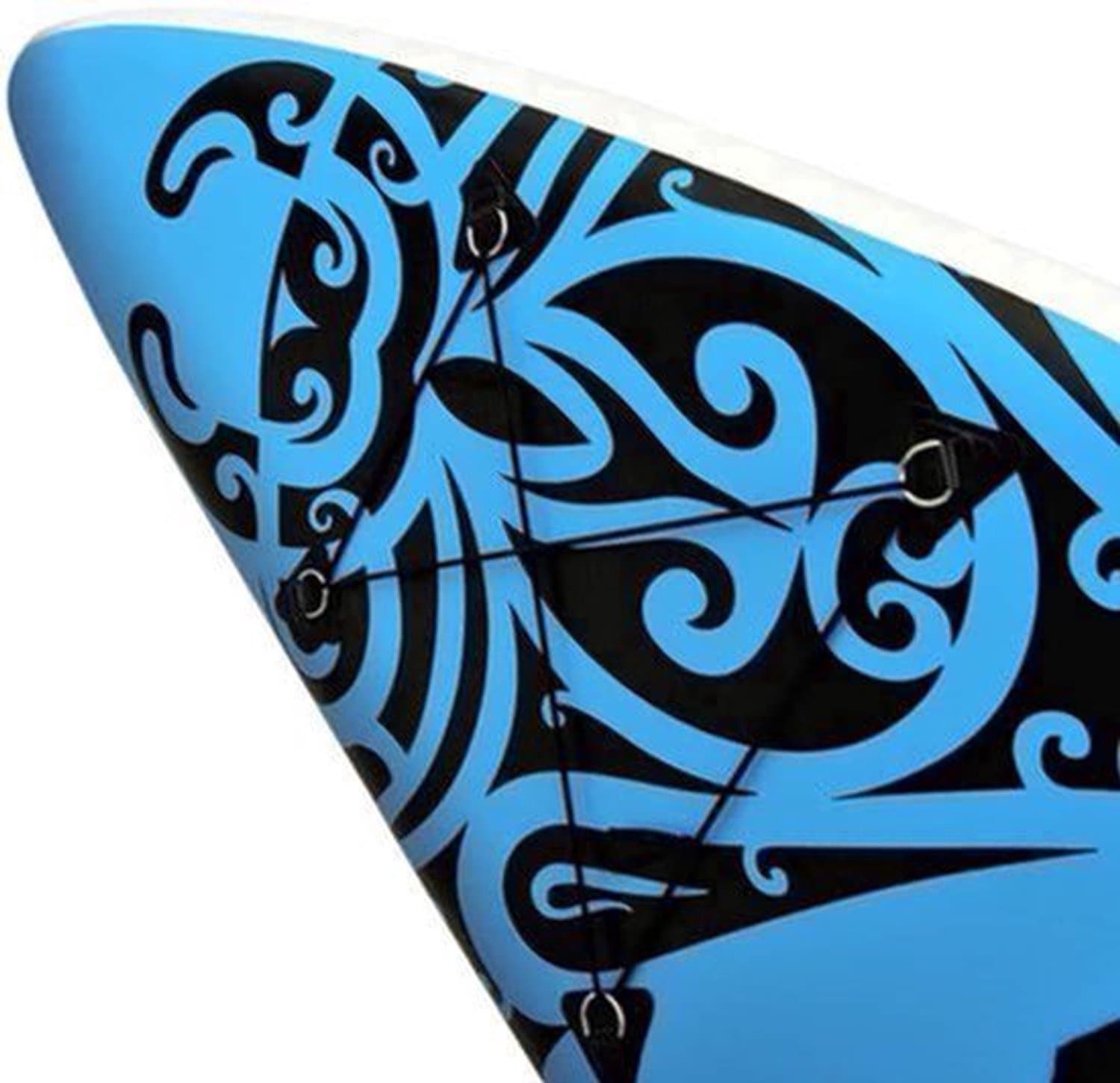 Opblaasbaar Peddelboard Kajak Blauw, 305×76 cm