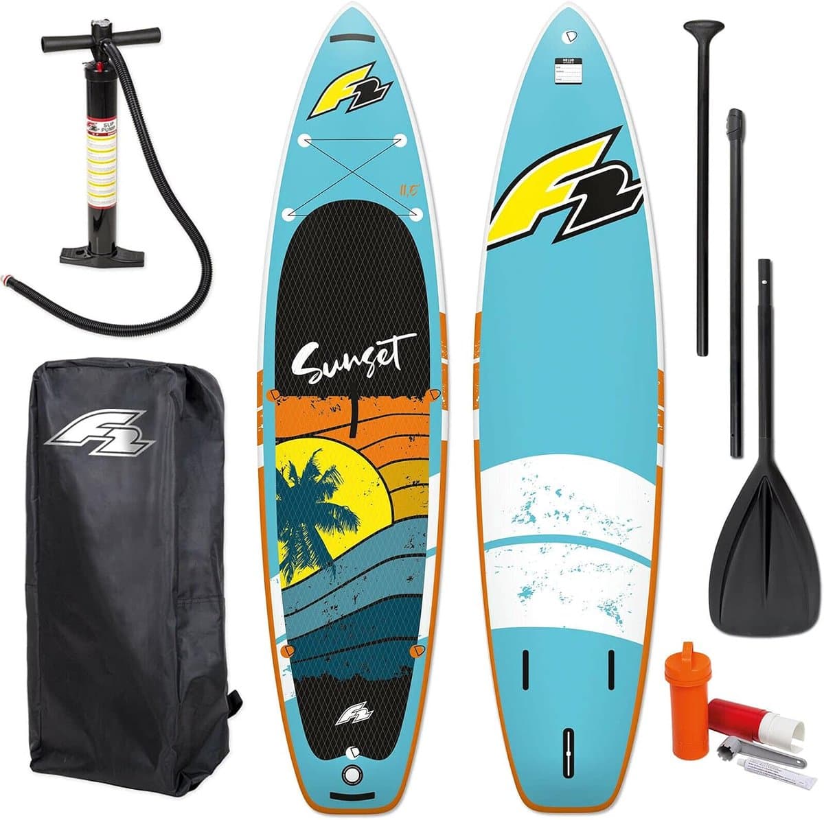 Opblaasbaar stand up 10,2' ideaal voor waterpret, 2'