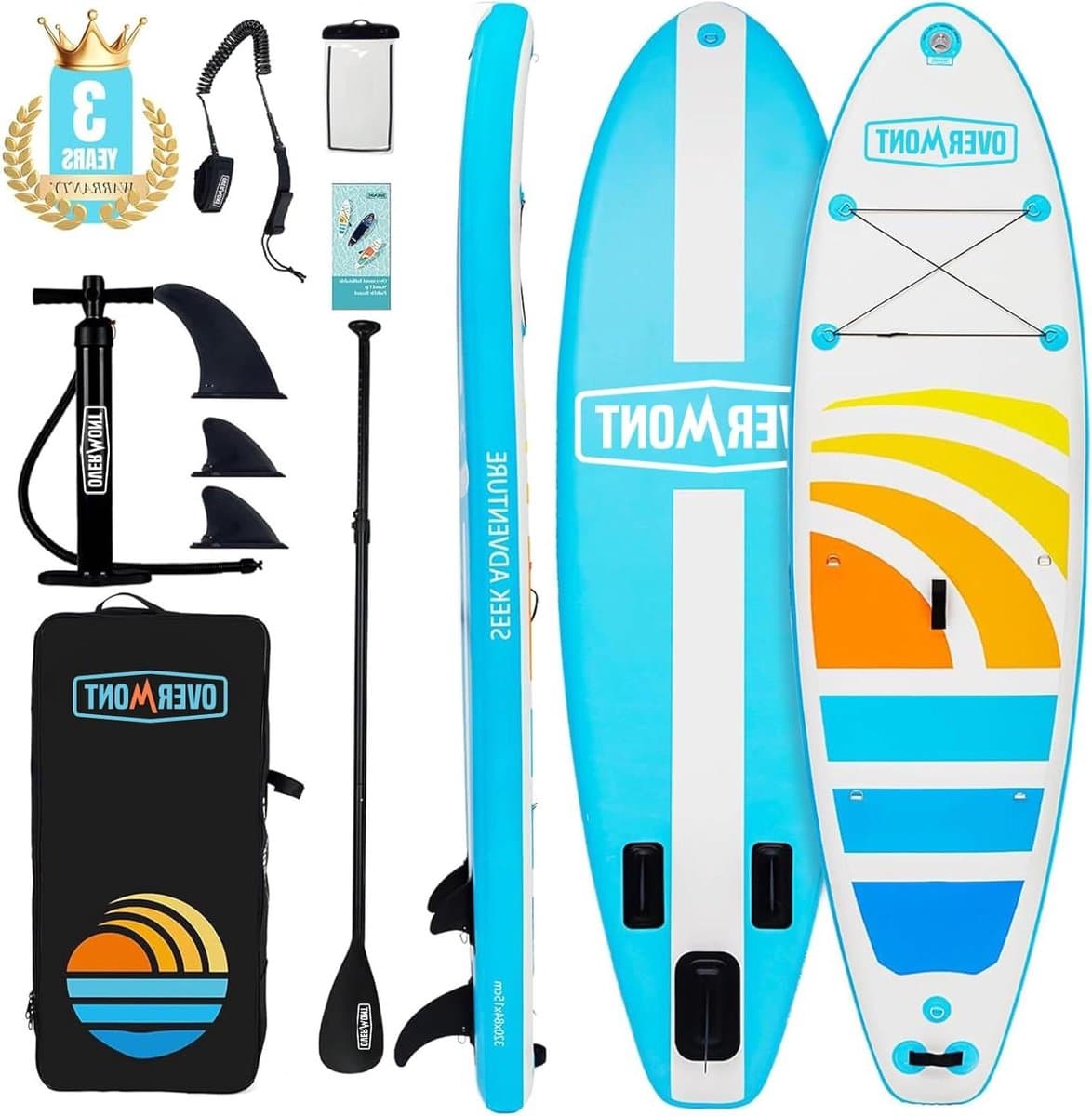Opblaasbaar SUP Stand Up Paddle Watersport, 323 cm