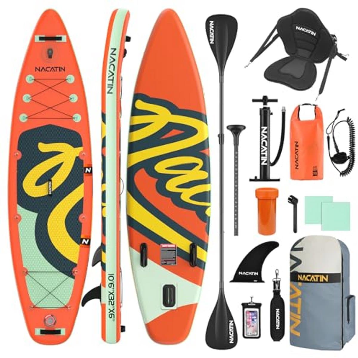 Opblaasbaar SUP board voor stand up paddling