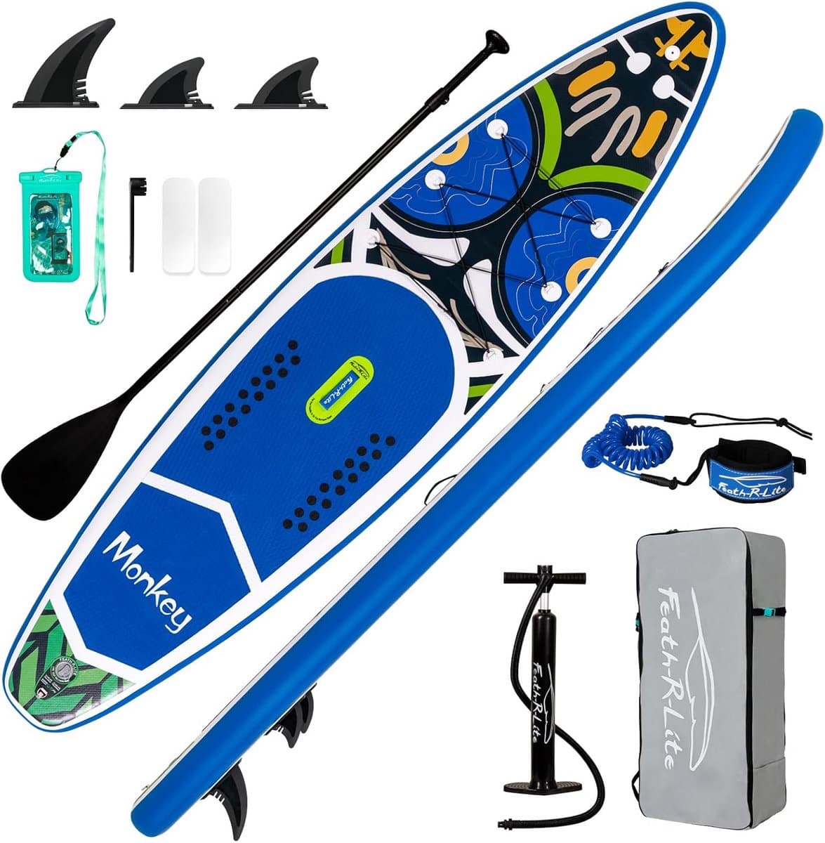 Opblaasbaar Stand Up voor 2 Personen Compleet Accessoireset Beginners