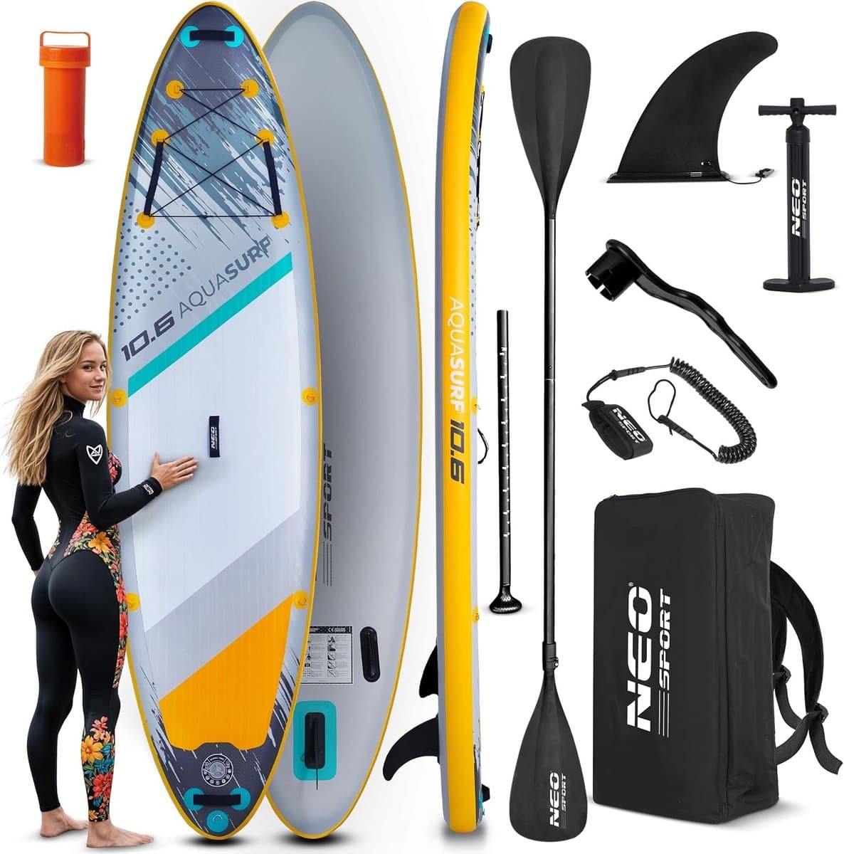 Opblaasbaar SUP board Inclusief Accessoireset, 320 cm