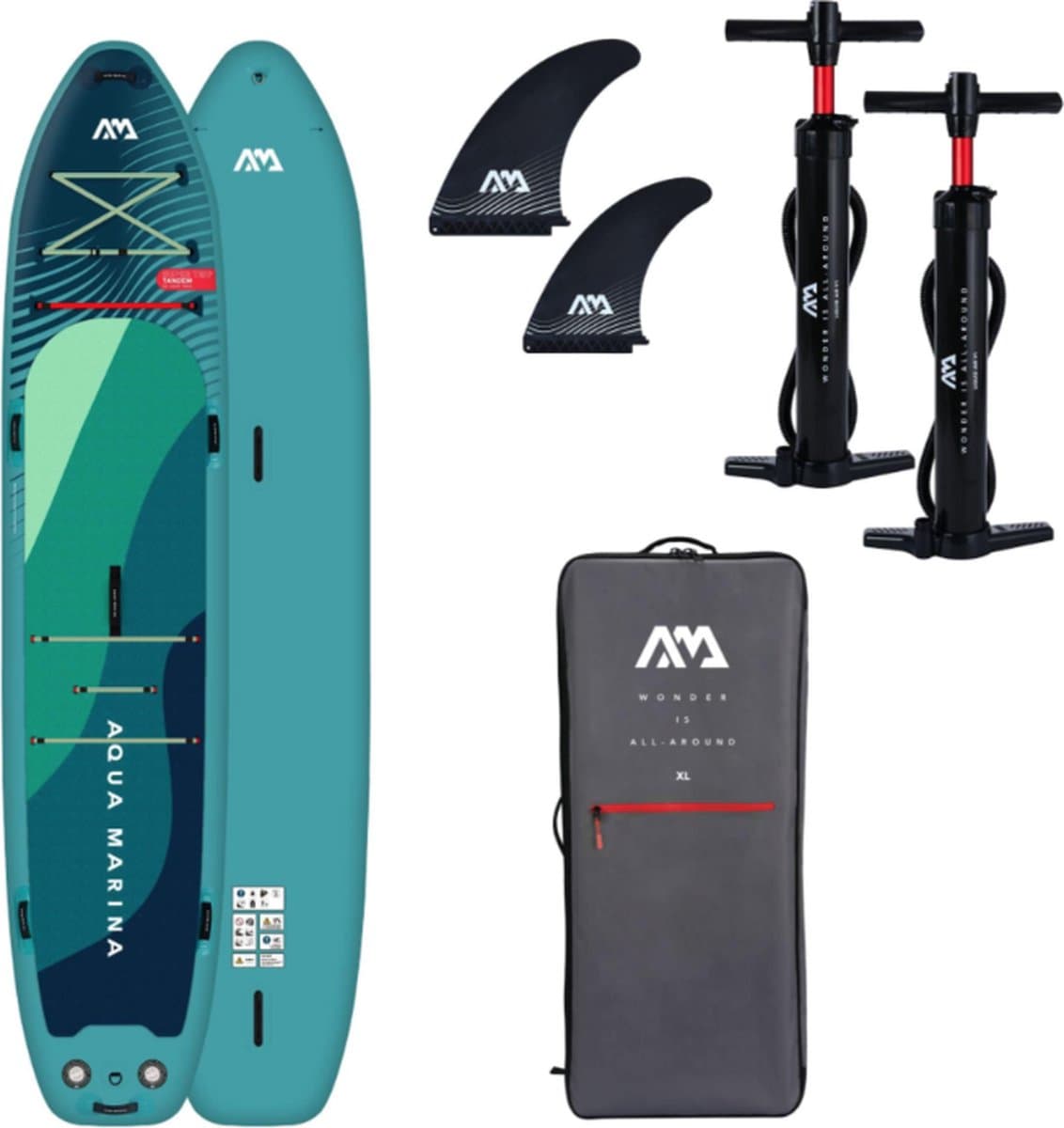 Aqua Marina Super Trip Tandem Familie SUP 2 of 3, 427×86 cm