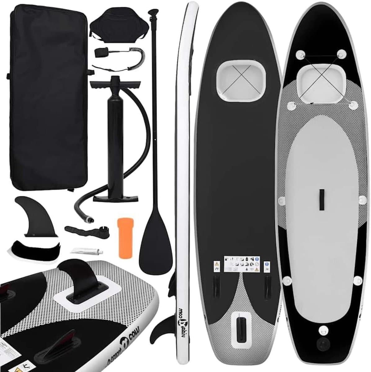 Opblaasbaar SUP set Recreatief peddelen Inclusief, 360×81 cm