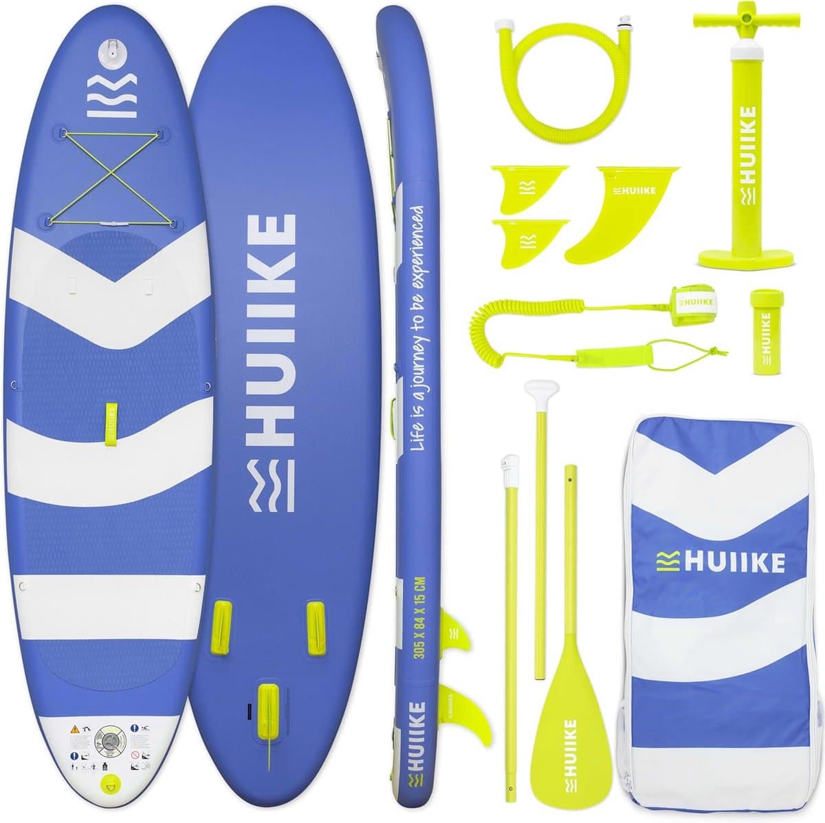 Opblaasbaar Stand Up (SUP) Hoge Stabiliteit, 305 cm