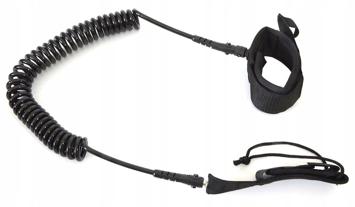 Enero SUP Leash: Spiraalkoord voor Veiligheid op, 305 cm