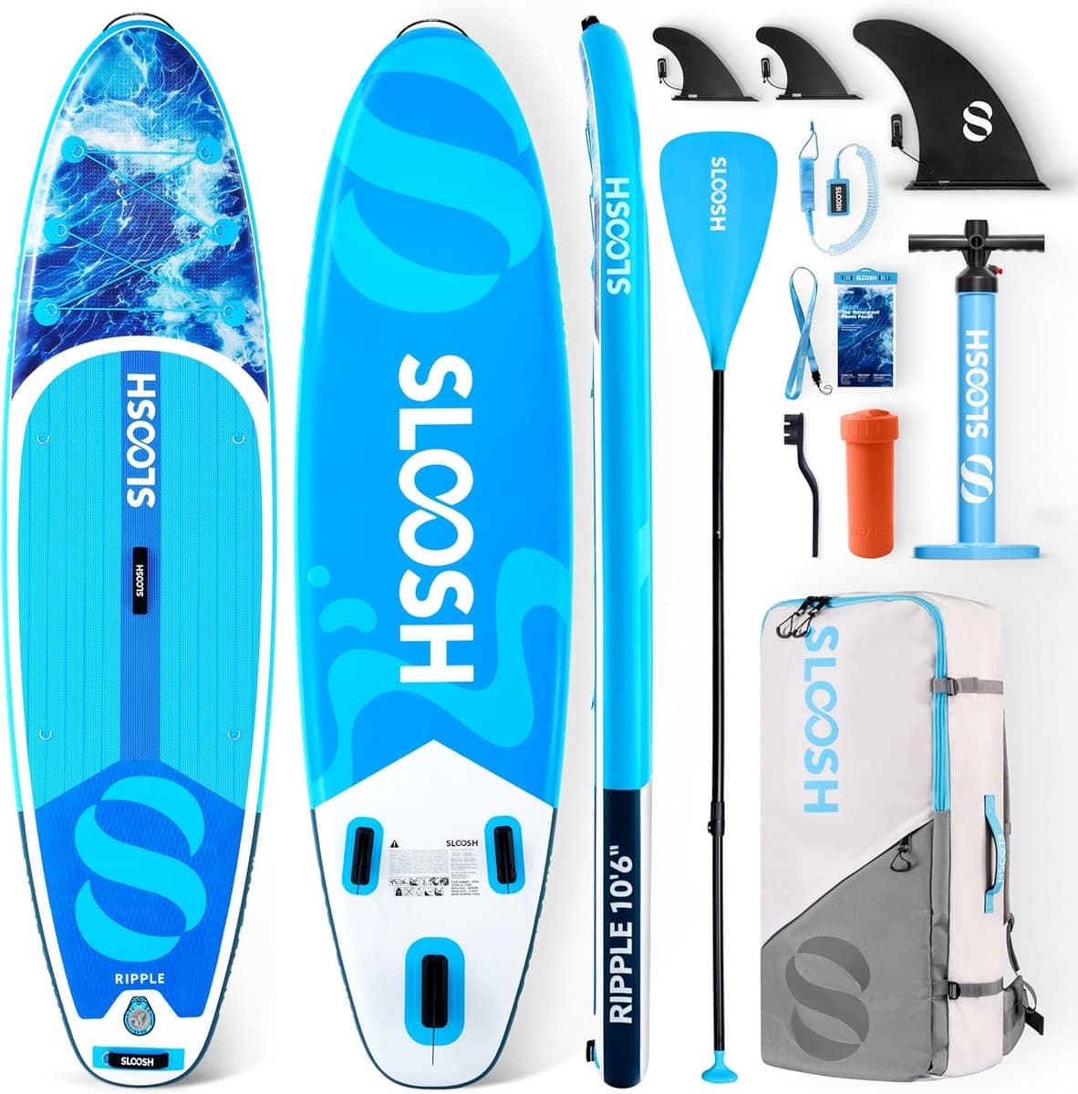 Onbekend 10'6" Allround SUP Perfect voor Peddelen, 10.5'