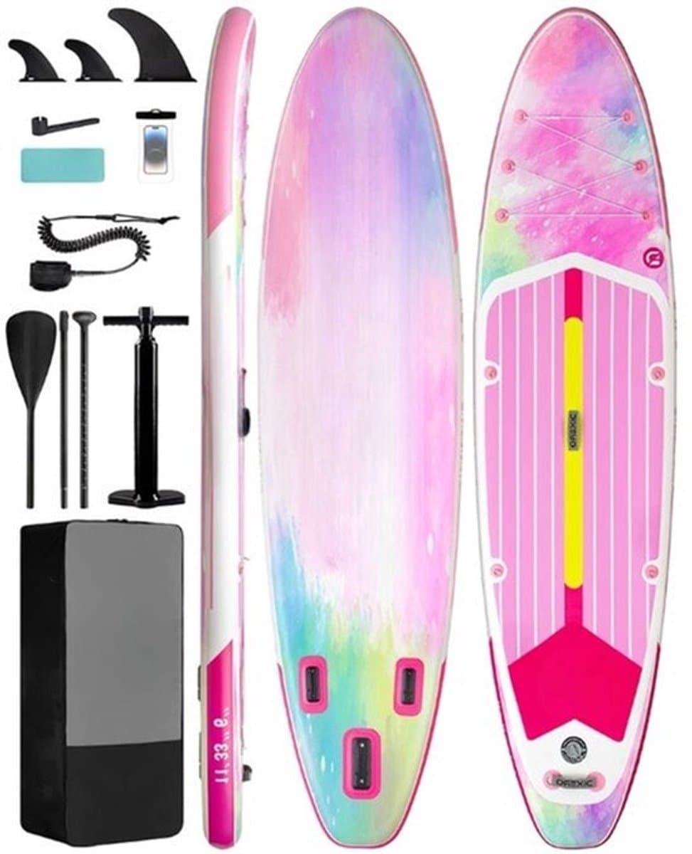 Opblaasbaar Waterdicht Paddlebord Board, max 158 kg
