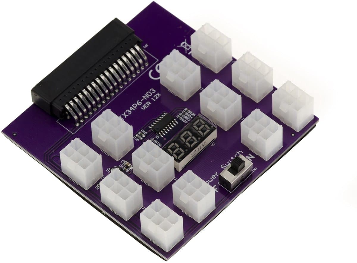 Breakout Board voor Emerson Power Supply 7001484