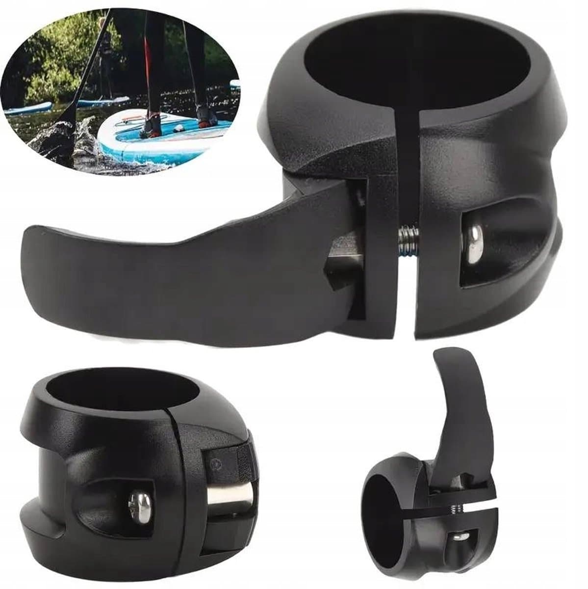 Duurzame SUP Peddelklem PVC & Roestvrij Staal