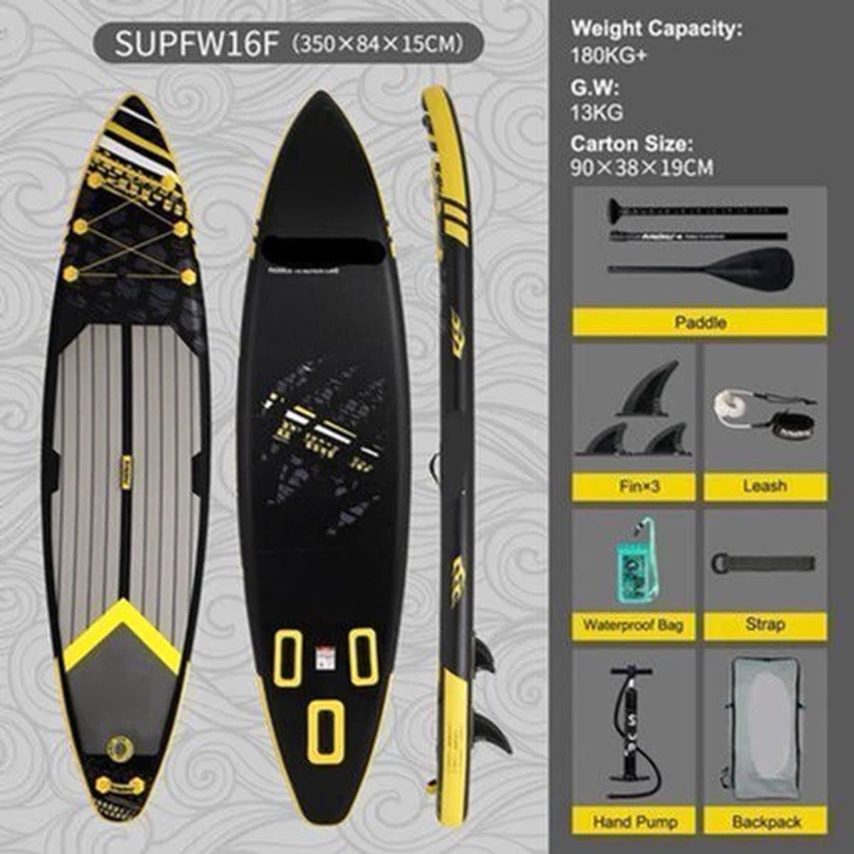Supboard Sup Ultra Light, 350×84 cm, max 165 kg