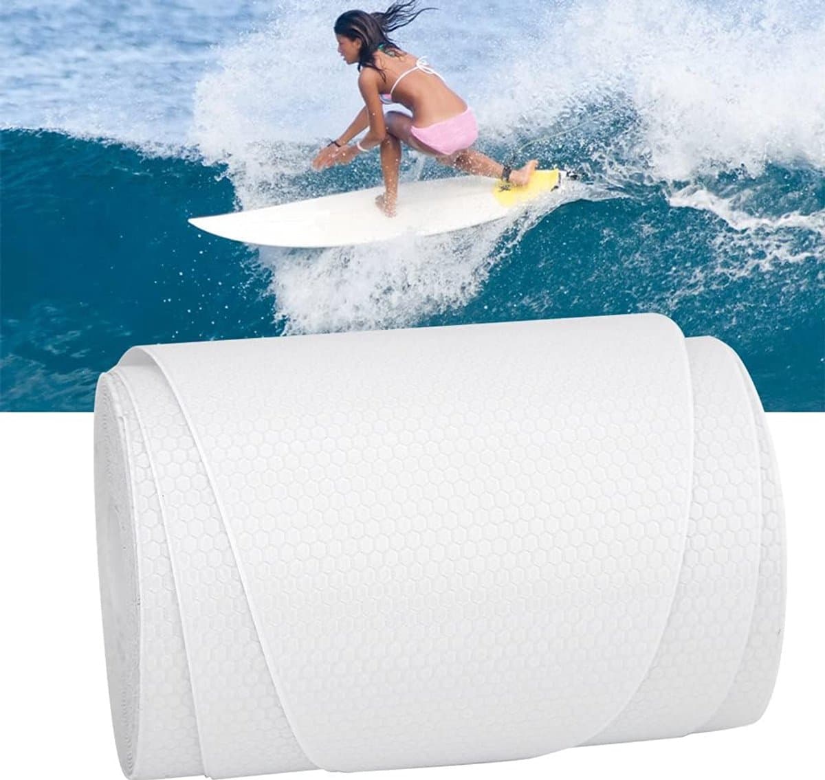 Onbekend 2Pcs PVC Stand Up Rail Surfboard Edge Protection Tape