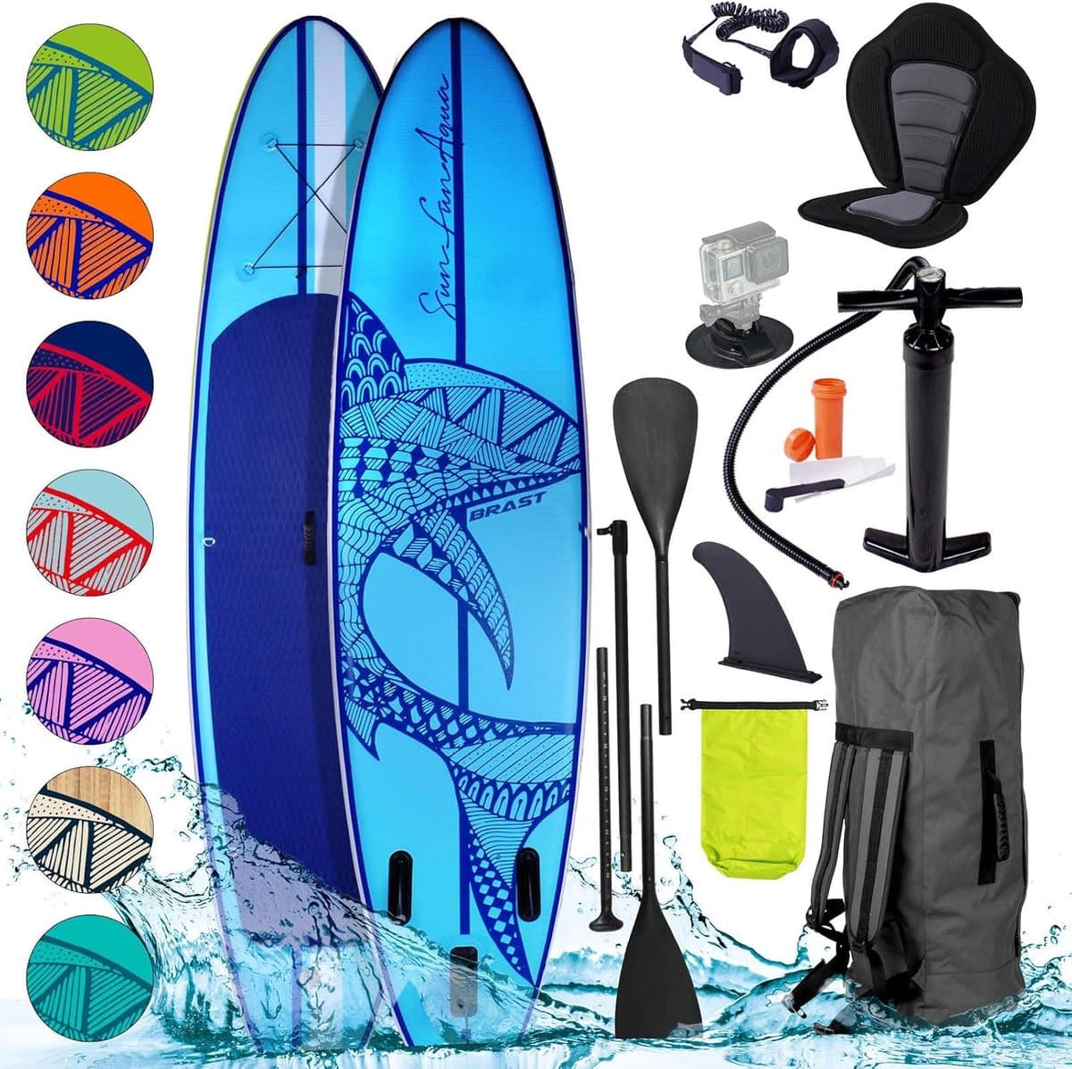 Opblaasbare SUP Ideaal voor Beginners en, 365 cm