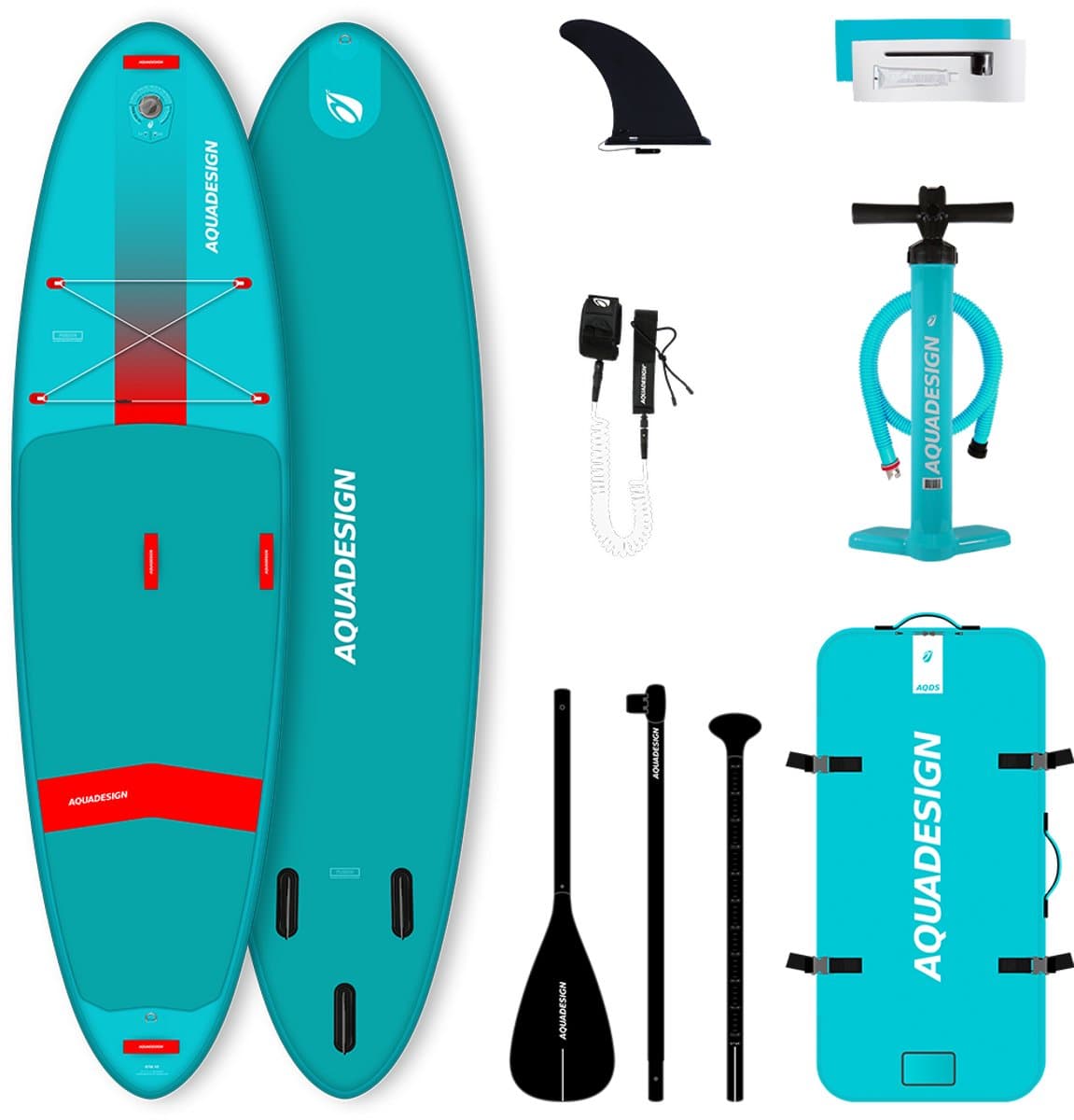 Iota SUP board voor beginners en scholen Fusion, 305×79 cm