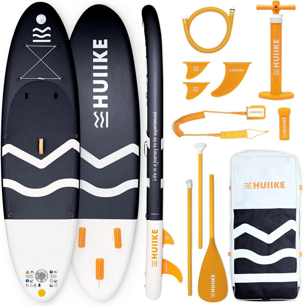 Opblaasbaar SUP Set & Accessoires Ideaal voor, 305×84 cm, max 130 kg