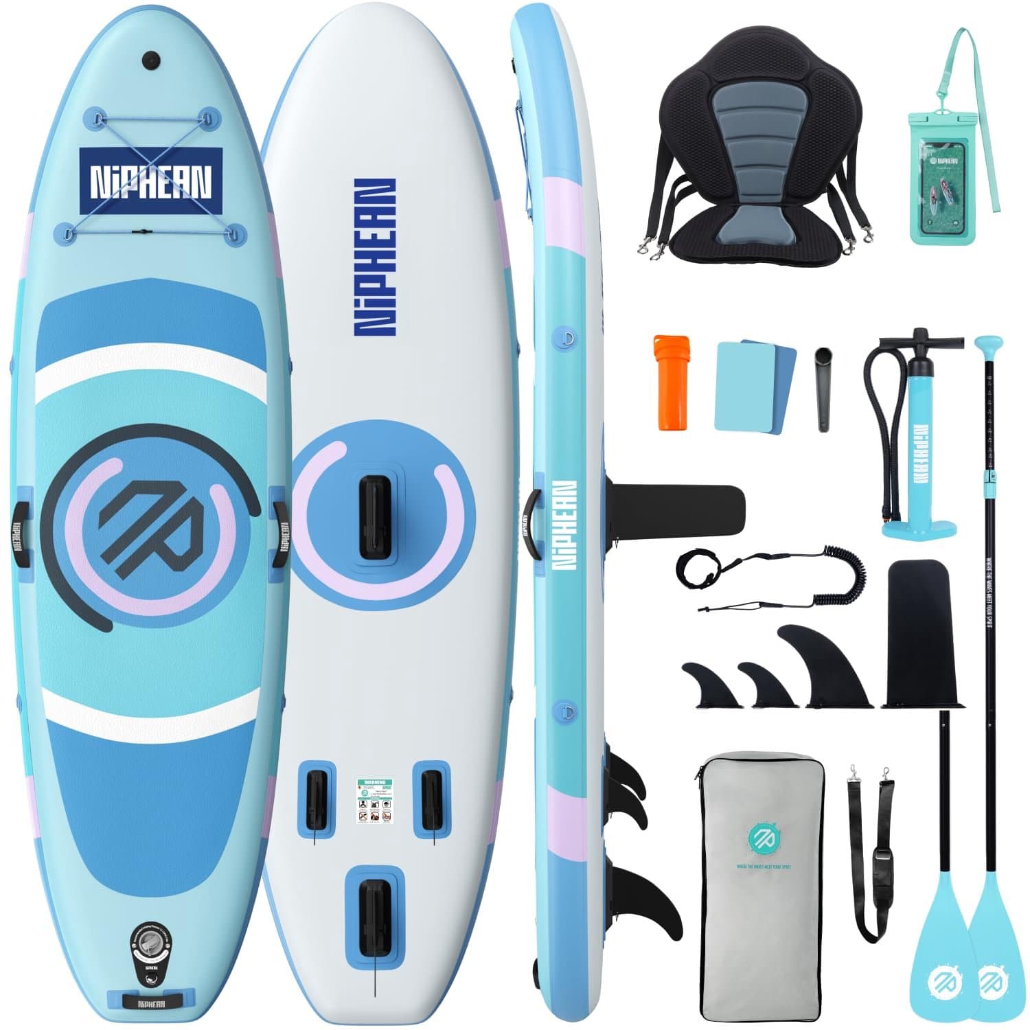 Stand Up met Stabiele Fin en Accessoires, 305 cm