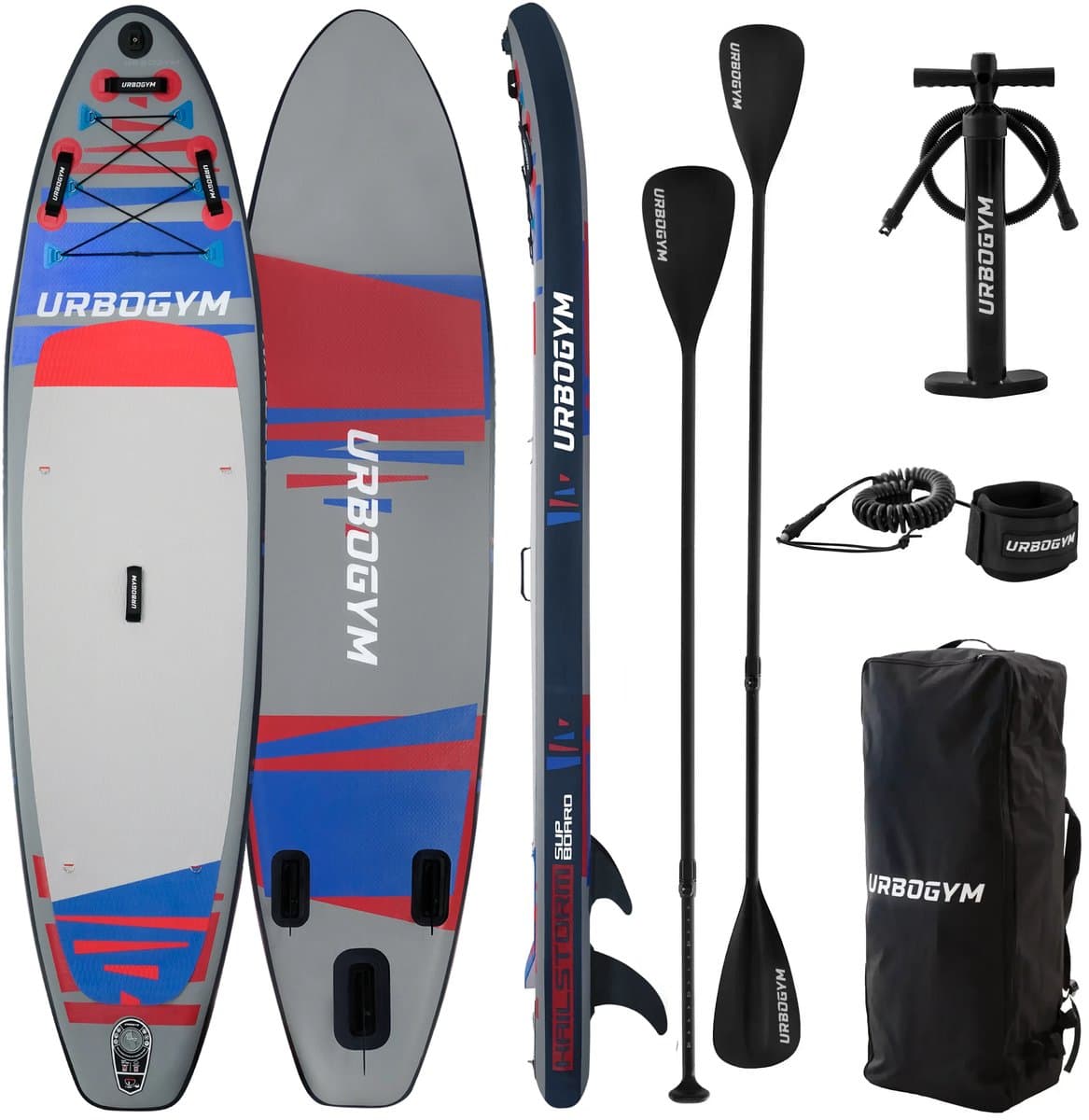 Hailstorm 320 SUP Premium Grijs, 320 cm, max 150 kg