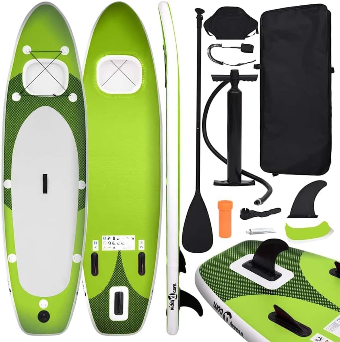Opblaasbaar Waterpret Perfecte Buiging Groen, 300×76 cm