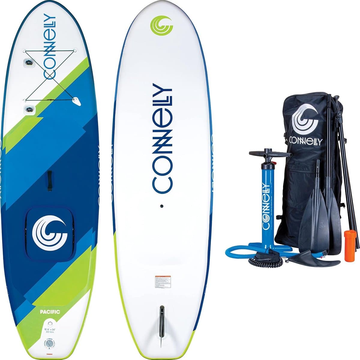 Opblaasbare SUP 10ft 6" Integrated seats & backrests Inclusief peddels