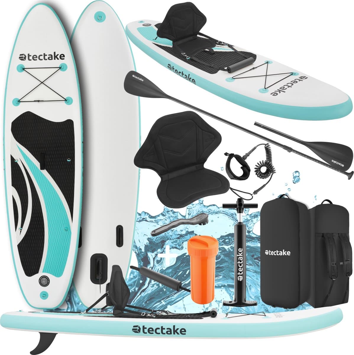 Onbekend tectake® Stand Up 2, 288×77 cm, max 200 kg