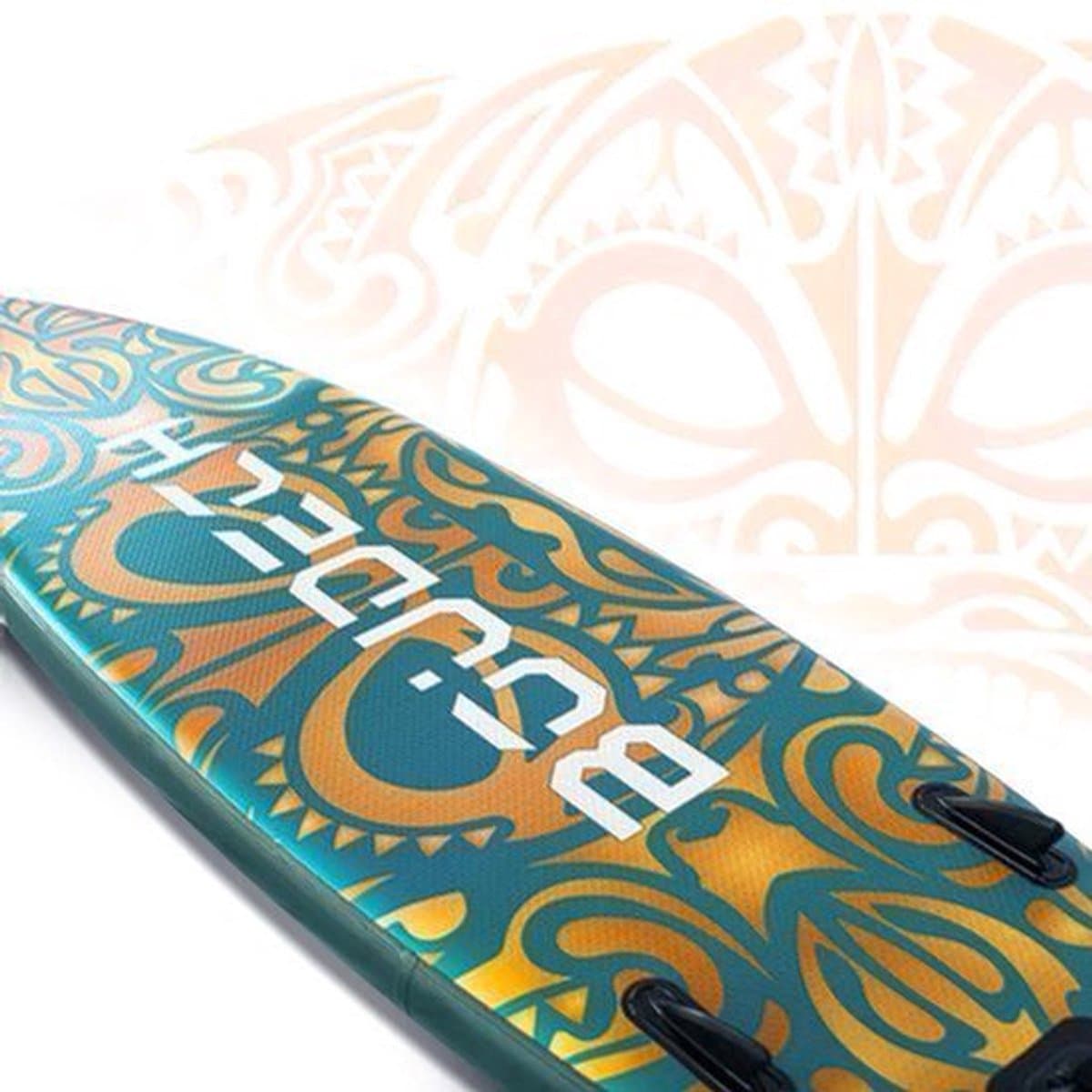 Sup Stand Up Paddle Dubbel Gecoat PVC Stabiel, 300×75 cm