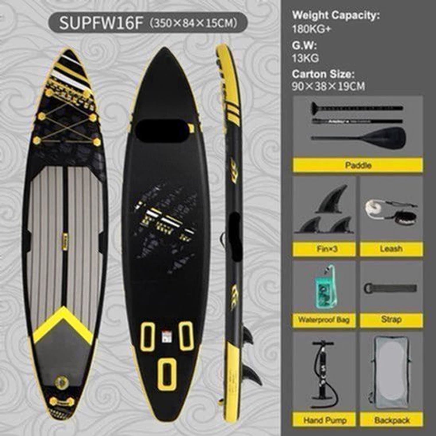 Supboard Sup Ultra Light, 350×84 cm, max 165 kg