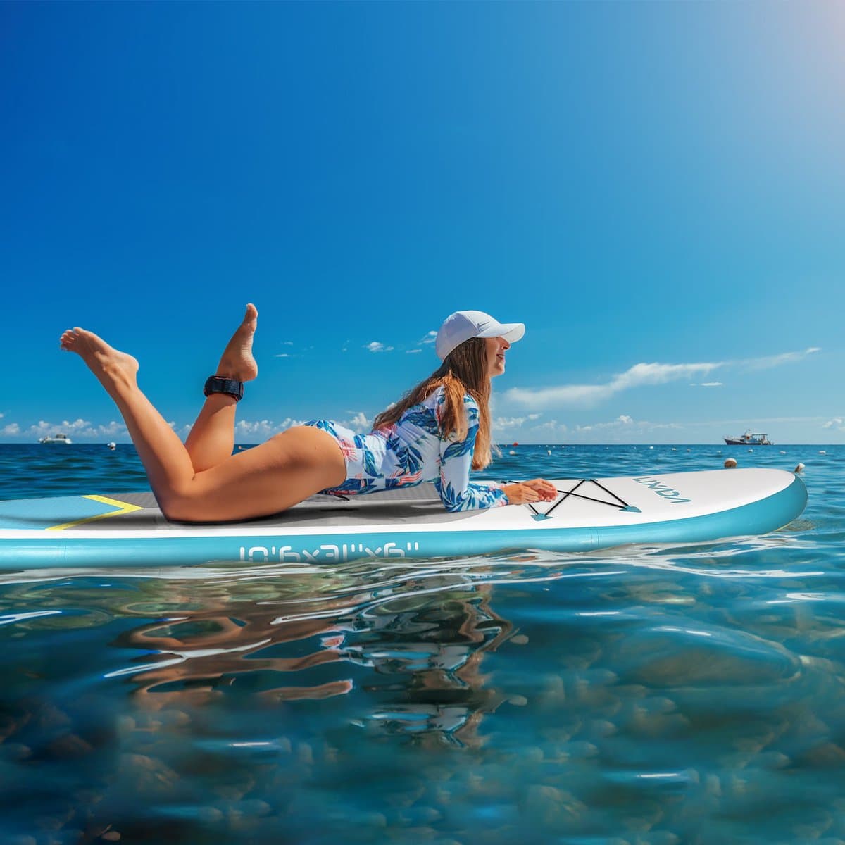 Opblaasbaar 6 Inch Dik Verstelbare Paddle Watersport