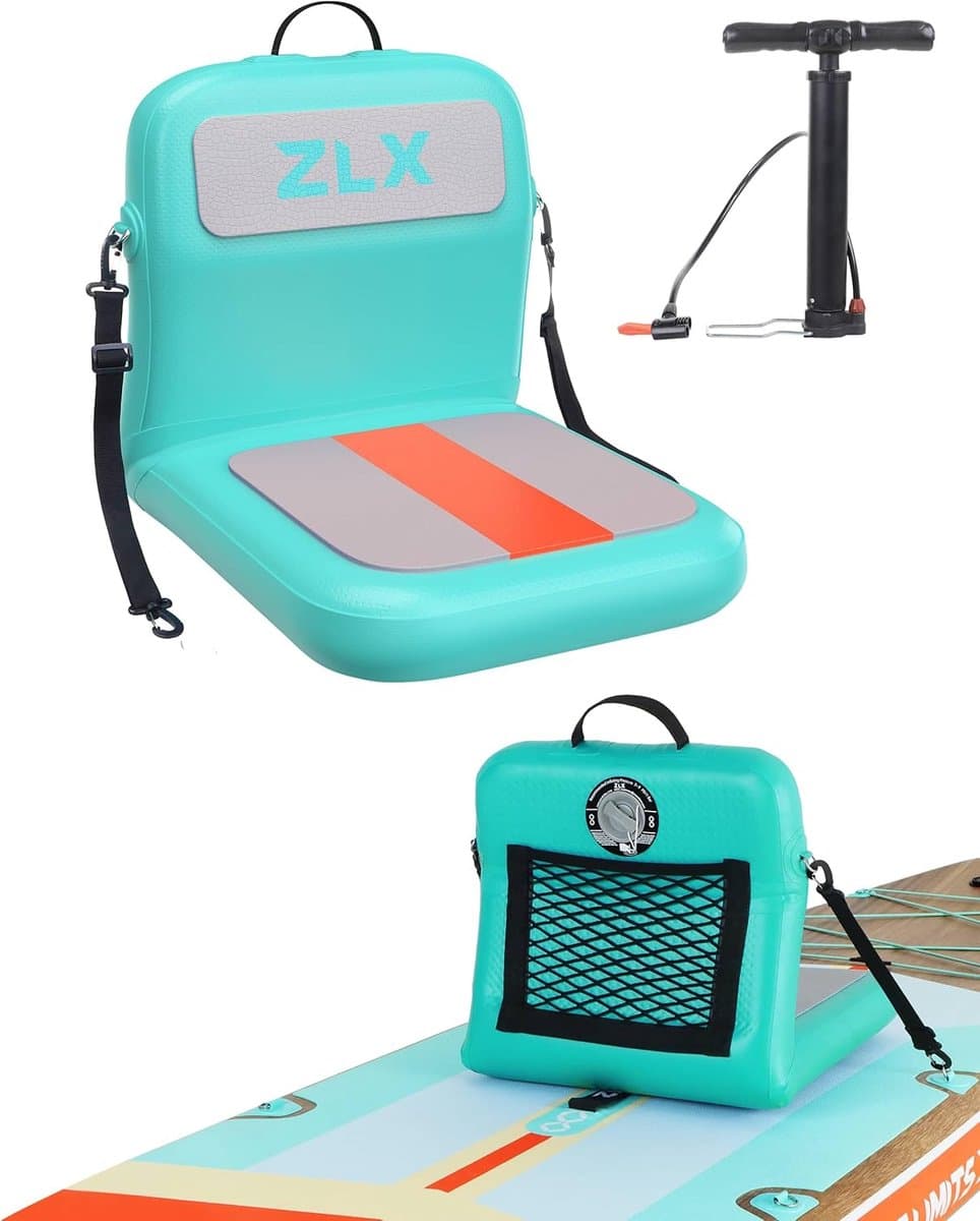 SnelShoppen Zlx Zitting met Rugleuning, Draagbare Kajakzitting