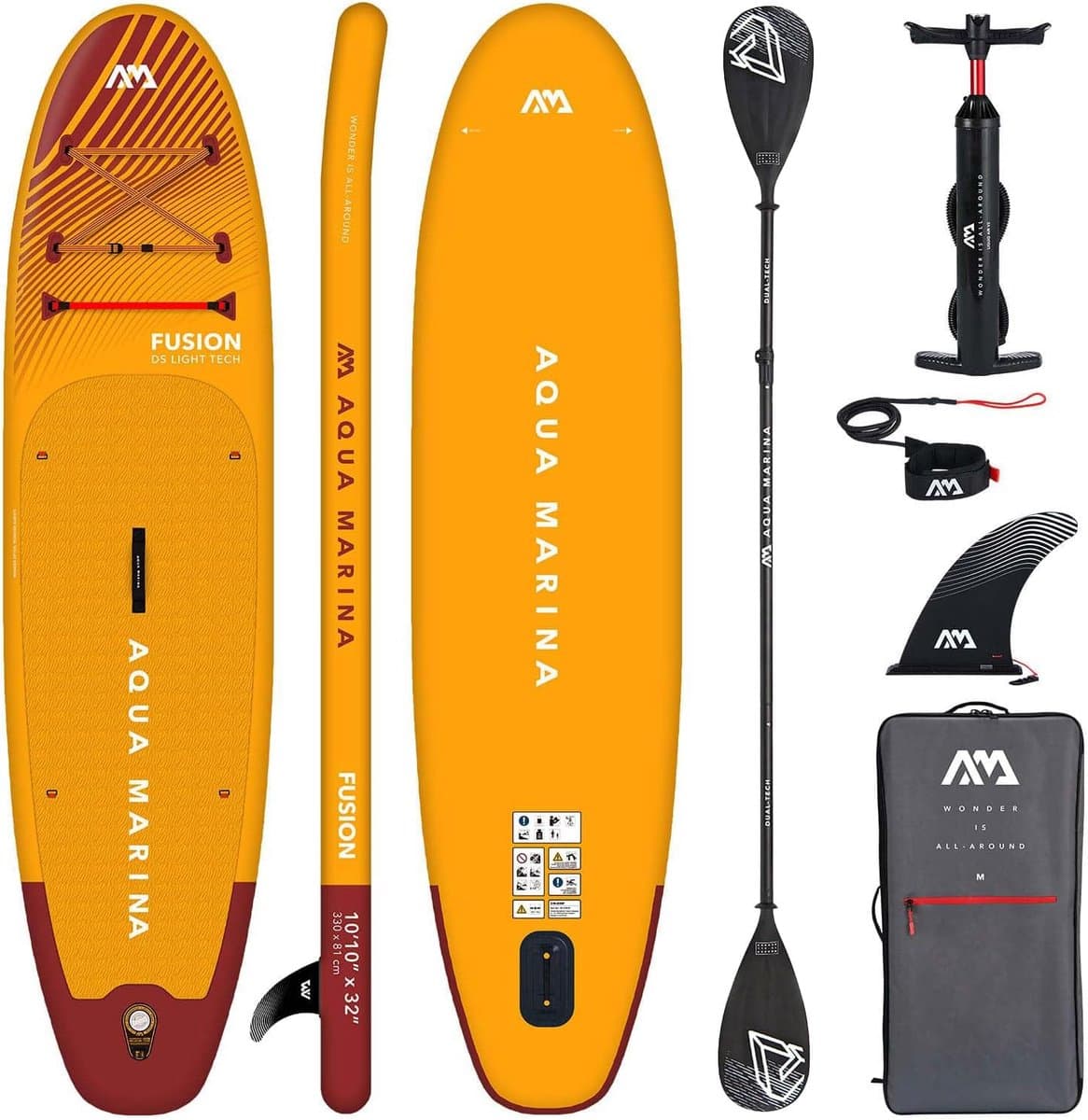 Opblaasbaar SUP Dual Tech Paddle Lichtgewicht en, 330×81 cm