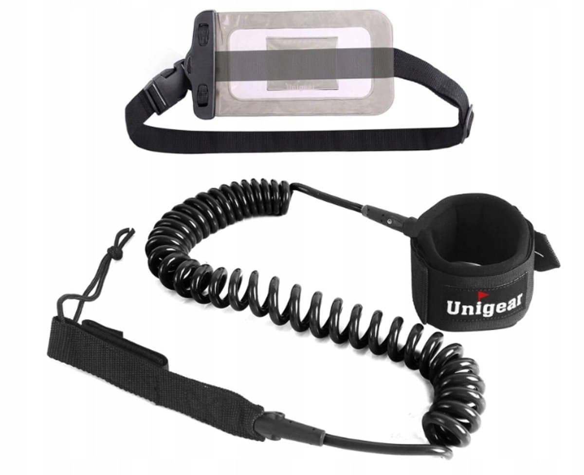 Unigear Premium SUP 10' spiraalkoordlijn met, 10'