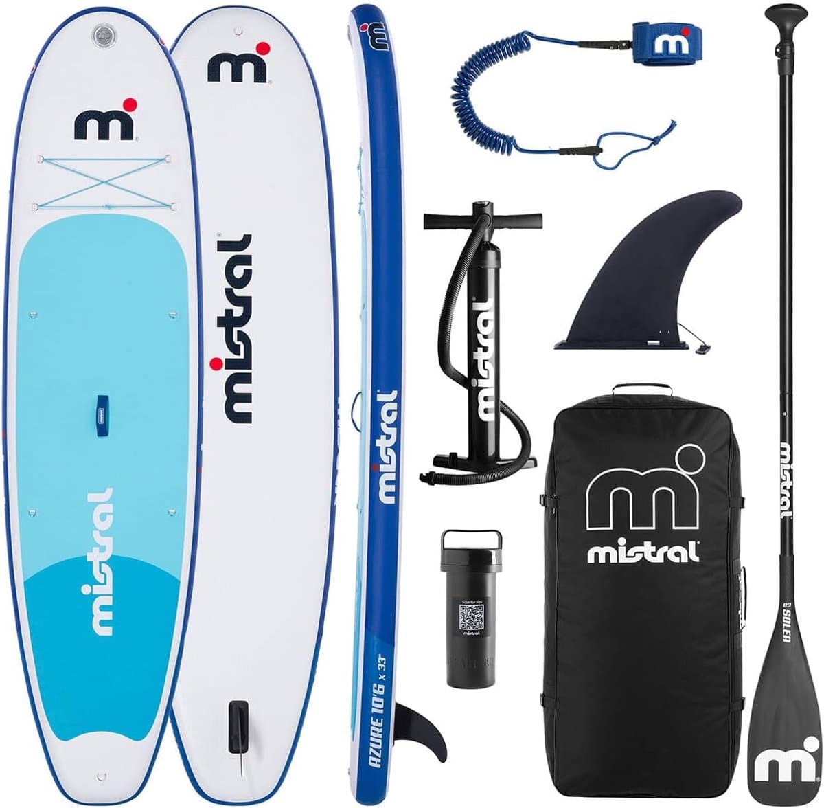 Opblaasbare SUP set Peddelboard, 10.5'