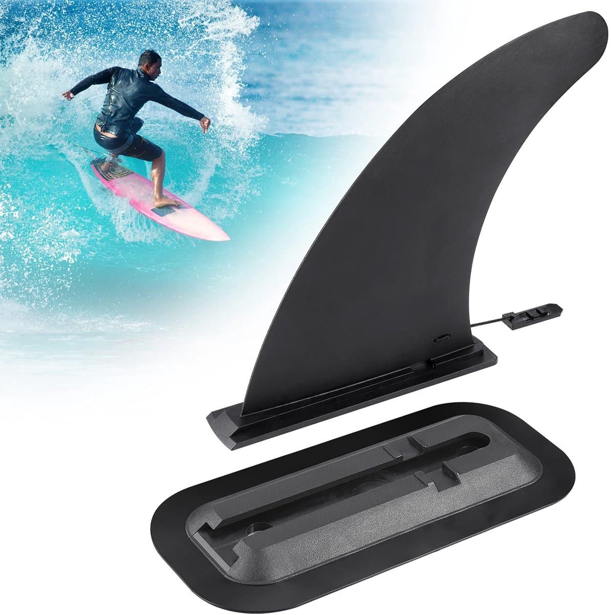 Onbekend aladdien Verwijderbare Surfplankvin Universele SUP
