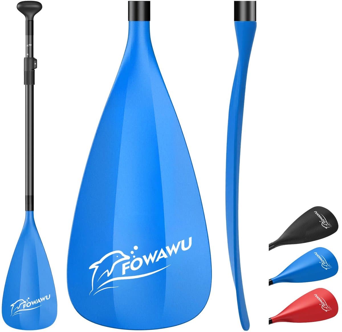Fowawu Paddle 3 Piece Adjustable SUP Paddle Lightweight Oar for