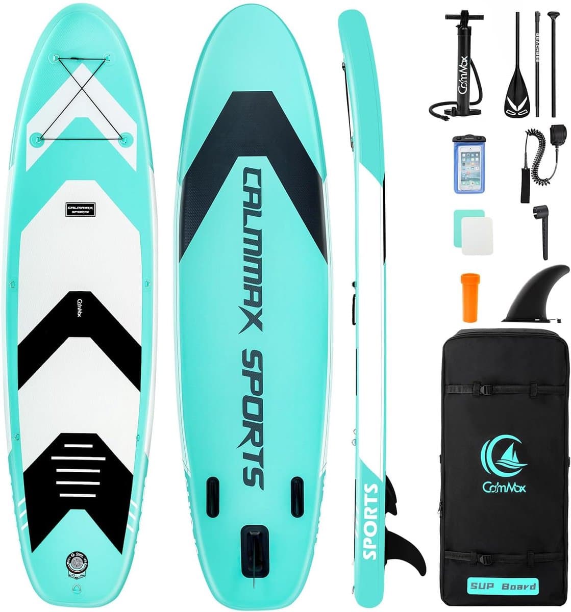 Opblaasbaar Stand Up 10'6"×32"×6" SUP Pakket, 10.5'