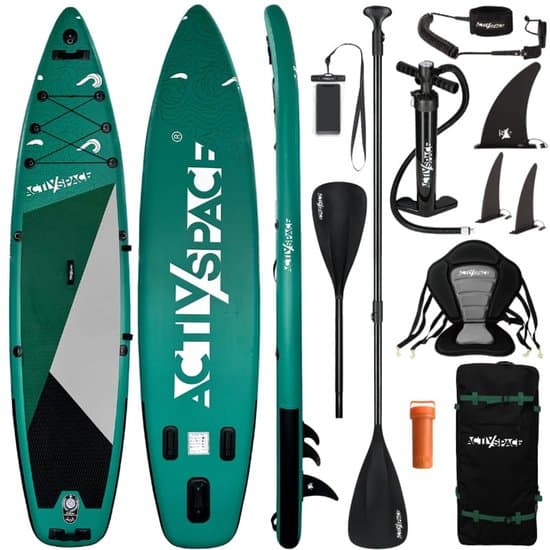 Activ Space - SUP Board - Pompbaar - Met Wiele - 365cm
